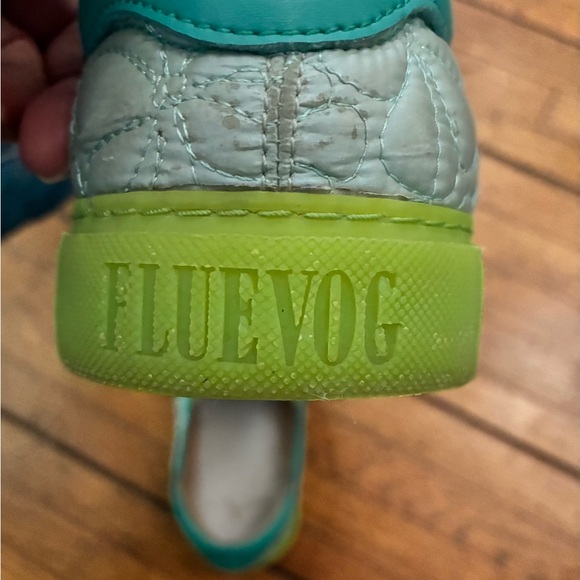 John Fluevog Slalom Vegan slip on shoes 9. Used see pictures. Insoles removed - Picture 3 of 8